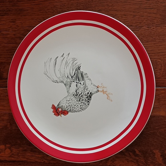 Certified International Susan Winget Homestead Rooster Dinner Plate b925 - Picture 1 of 3